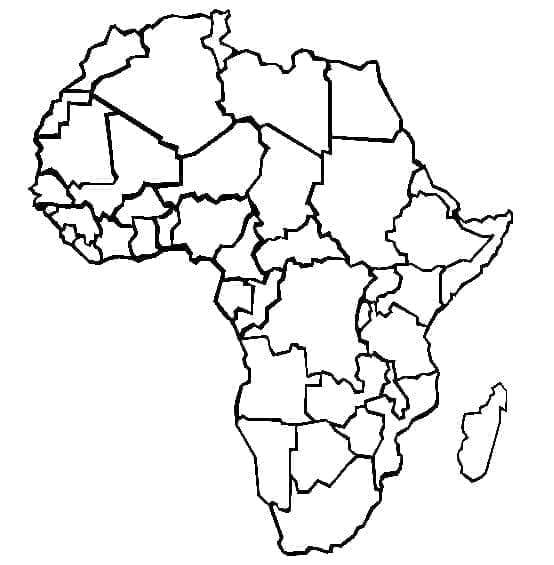 Africa Map Image