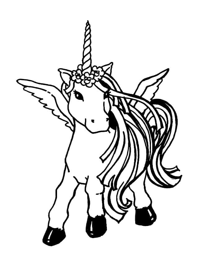 Alicorn Free Printable