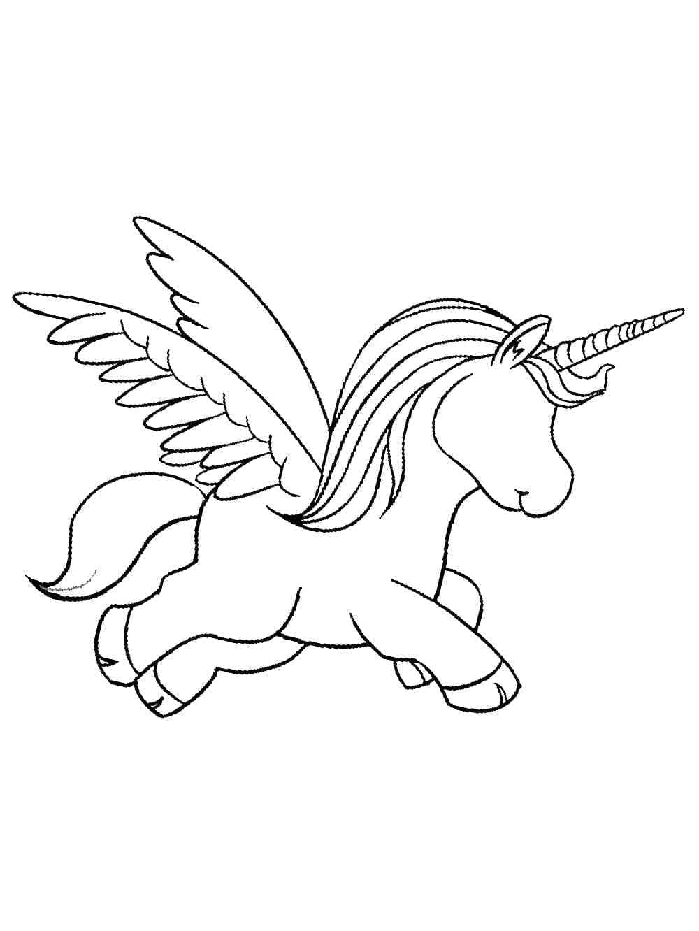 Alicorn Printable For Kids