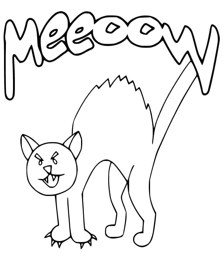 Desenhos para colorir de Gatos para baixar - Gatos - Coloring Pages for  Adults