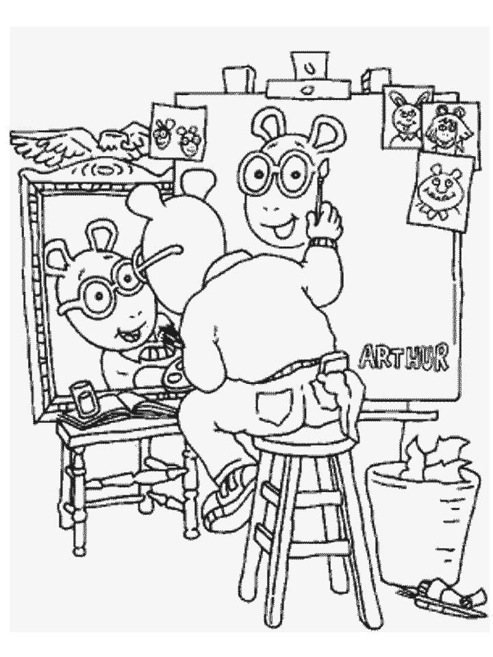 Arthur is Drawing