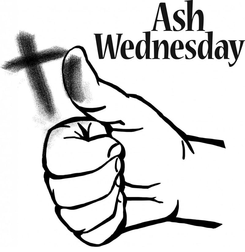 Ash Wednesday Image coloring page - Download, Print or Color Online for ...