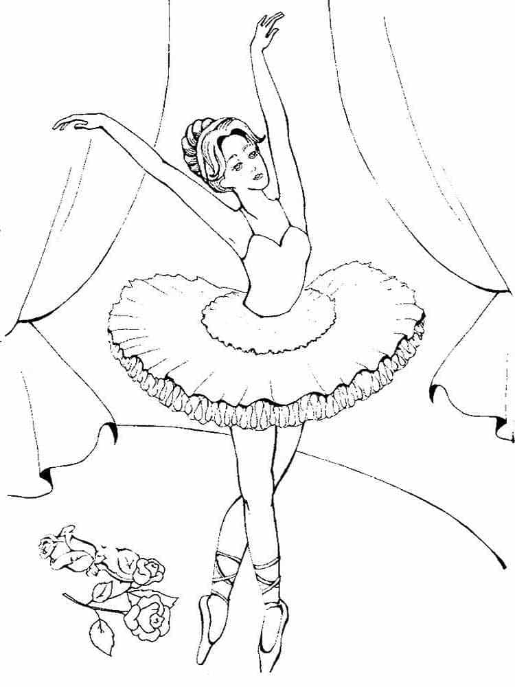 Ballerina Printable For Girls