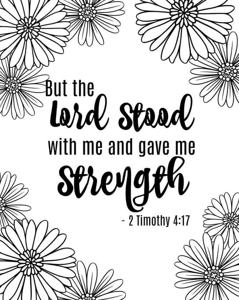 Bible Verse Free coloring page