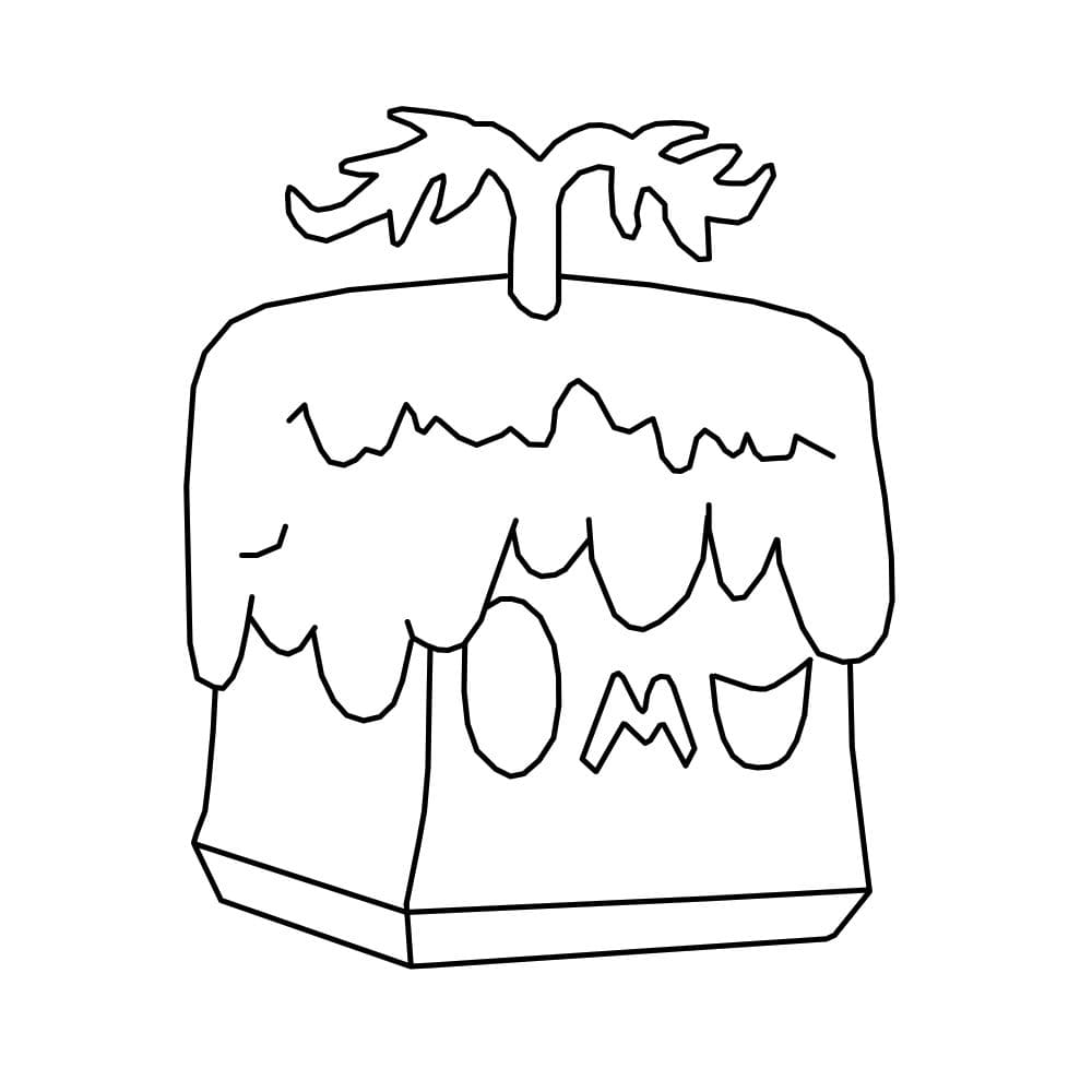 how to draw Buddha Blox Fruits 