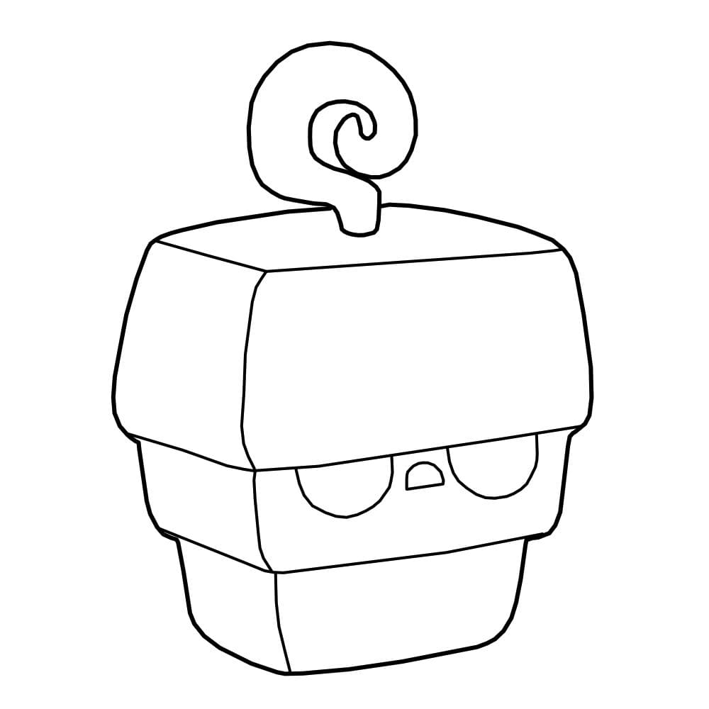 Blox Fruits Buddha coloring page - Download, Print or Color Online for Free