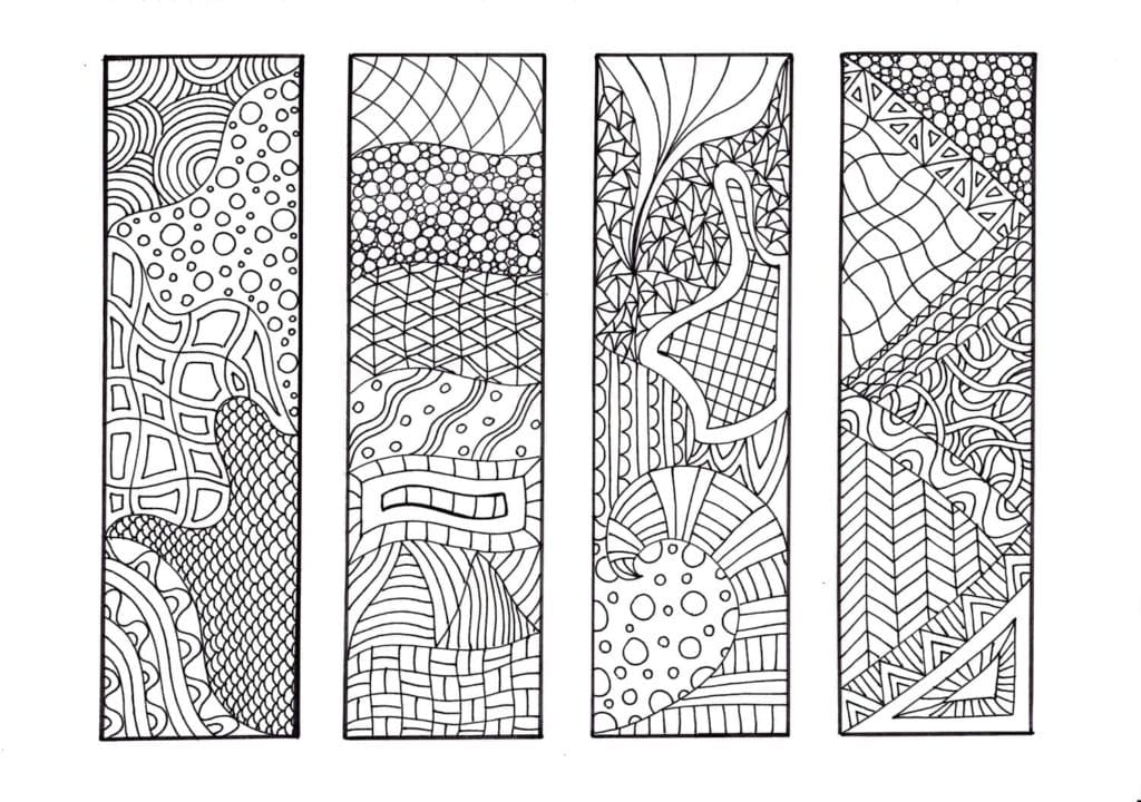 Bookmarks Printable coloring page - Download, Print or Color Online for ...