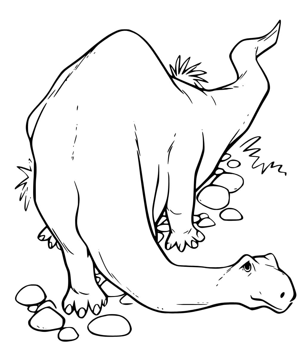 Cartoon Brontosaurus