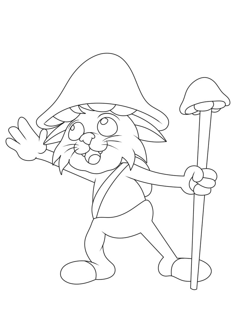 Cartoon Shailushai coloring page