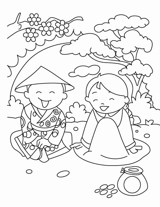 Chinese New Year Printable For Kids coloring page Download Print or