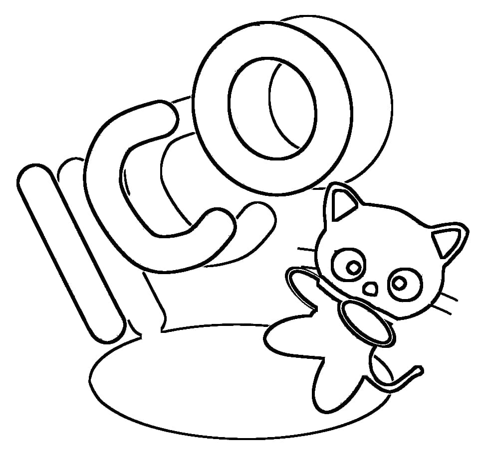 Chococat For Free coloring page