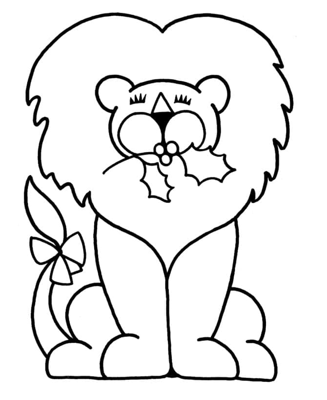 Christmas Lion