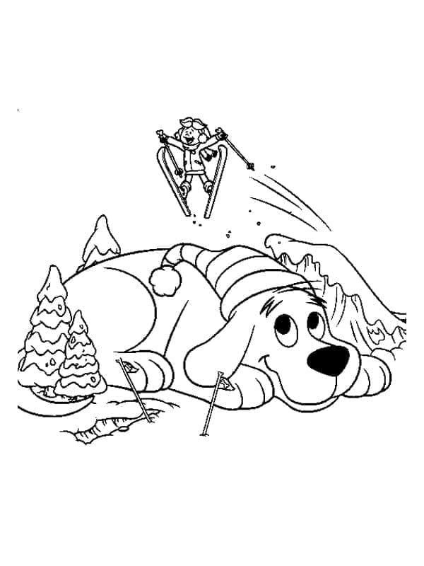 Clifford Image coloring page - Download, Print or Color Online for Free