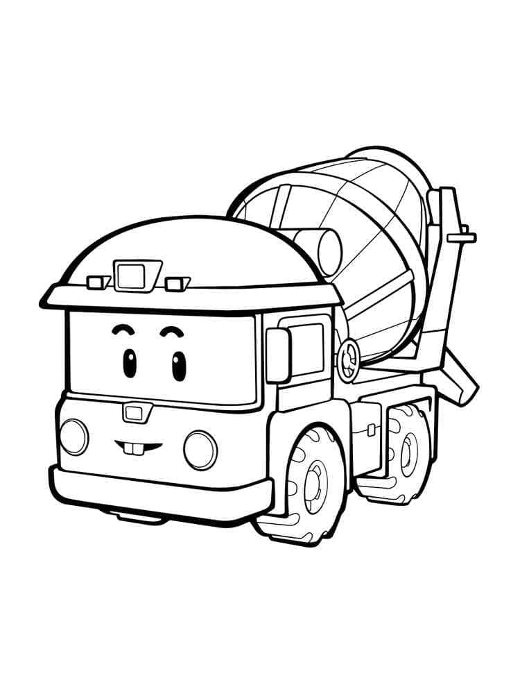 Cute Cement Mixer Truck