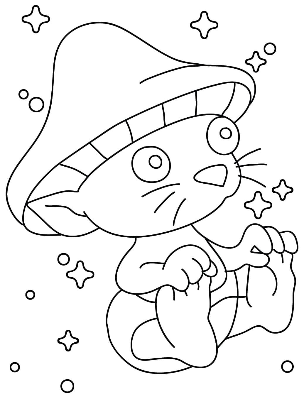 Cute Shailushai coloring page