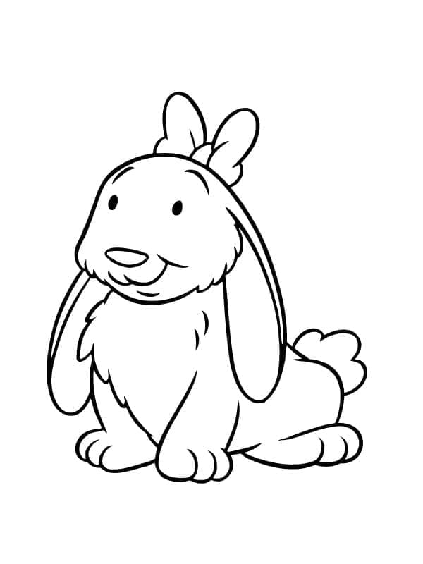 Daffodil from Clifford coloring page