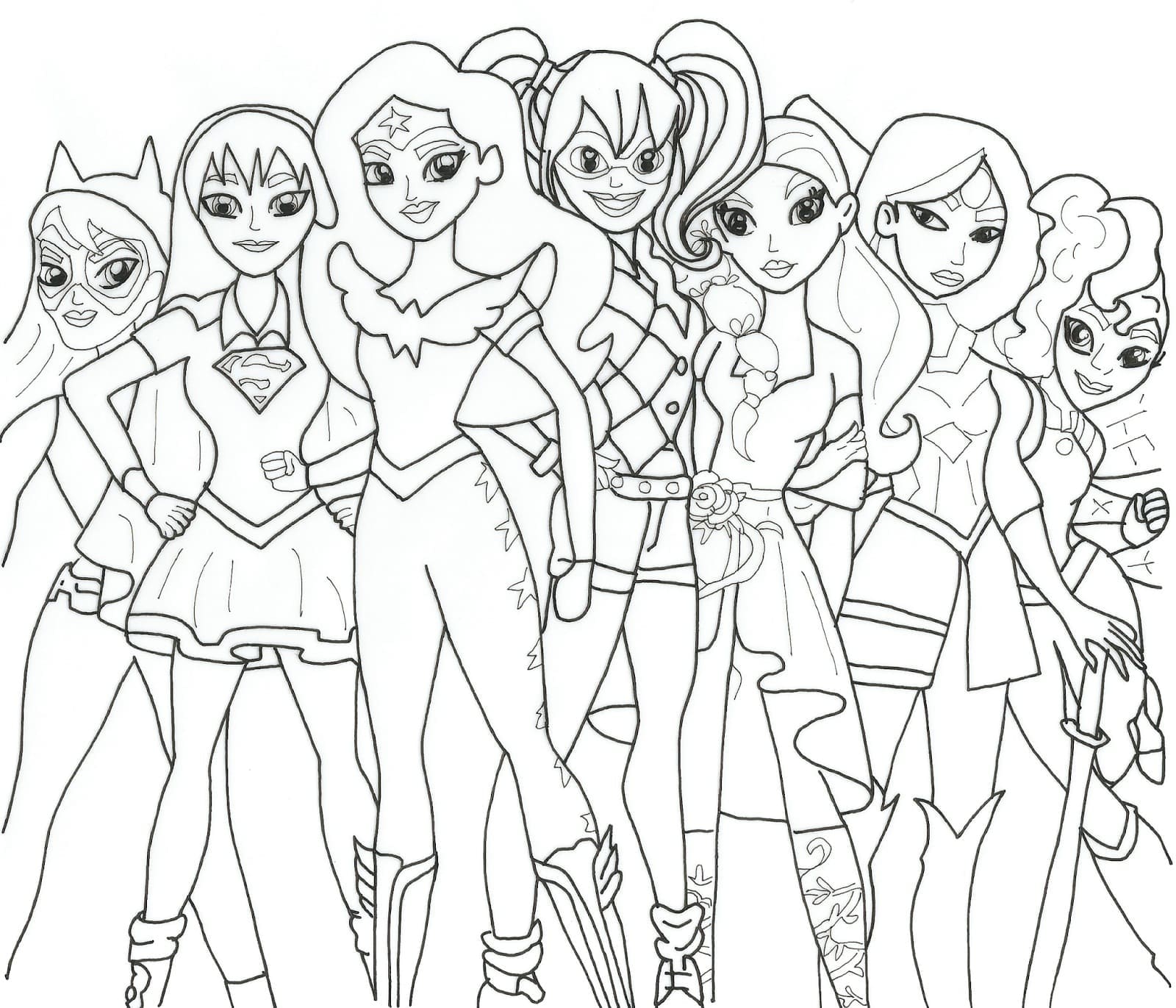 DC Super Hero Girls Characters