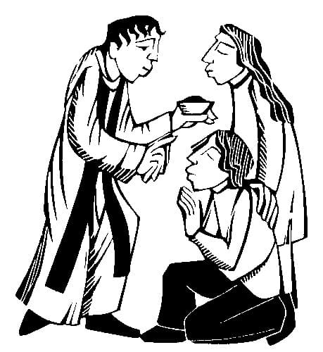 Drawing of Ash Wednesday