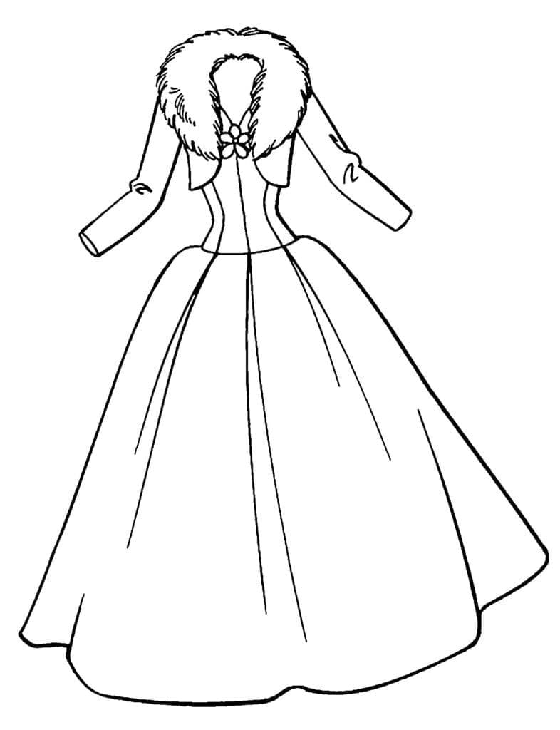 Dress For Free coloring page