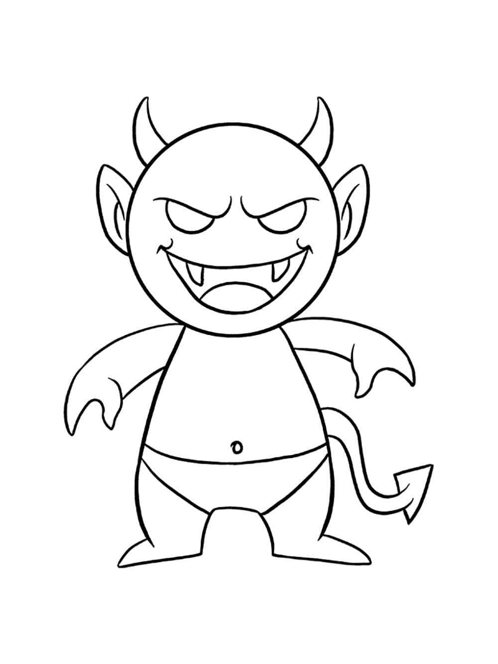 evil demon sketches
