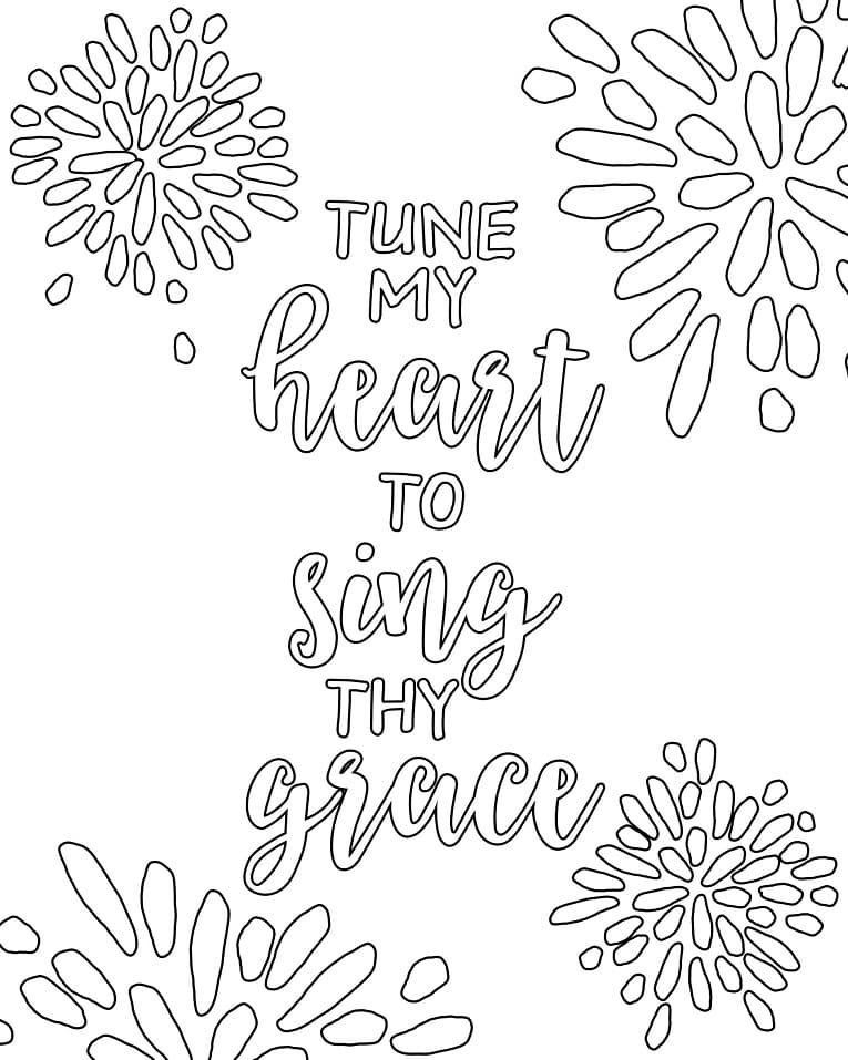 Free Bible Verse coloring page