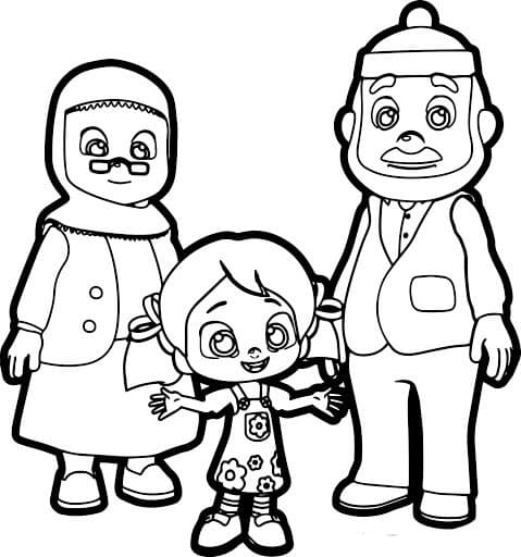 Free Niloya coloring page