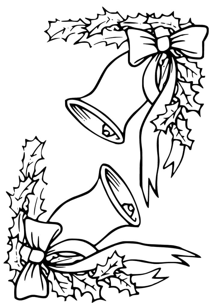 Free Printable Christmas Bells coloring page - Download, Print or Color ...