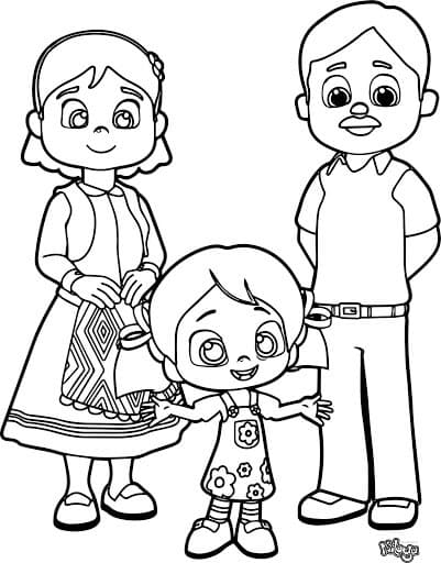 Free Printable Niloya coloring page