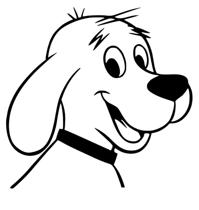 Friendly Clifford coloring page - Download, Print or Color Online for Free