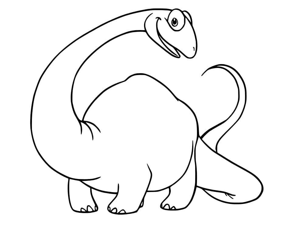 Funny Brontosaurus