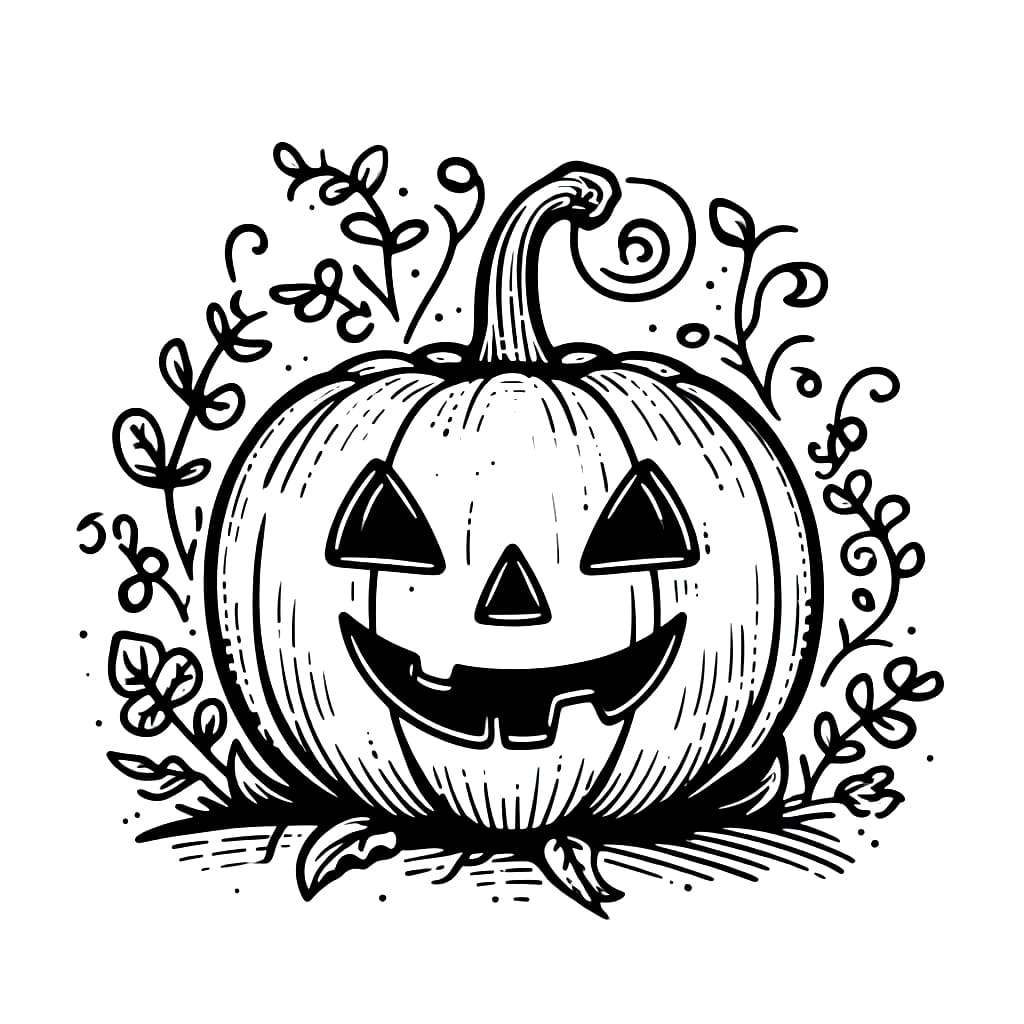 Halloween Jack O Lantern Coloring Page Download Print Or Color 