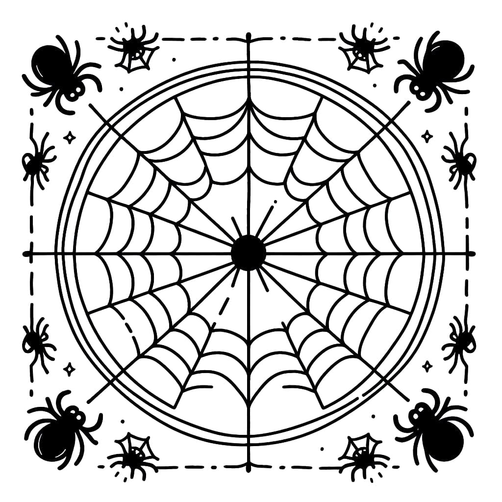 Halloween Spider Web