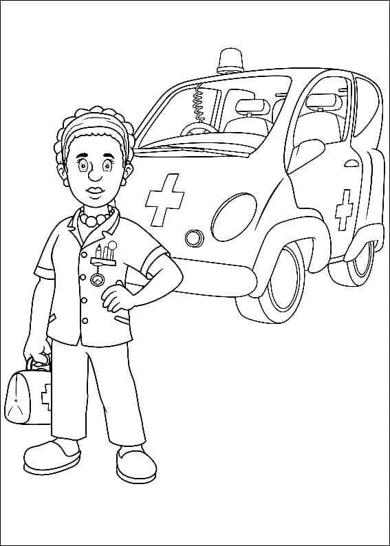 free mandy flood color pages fireman sam