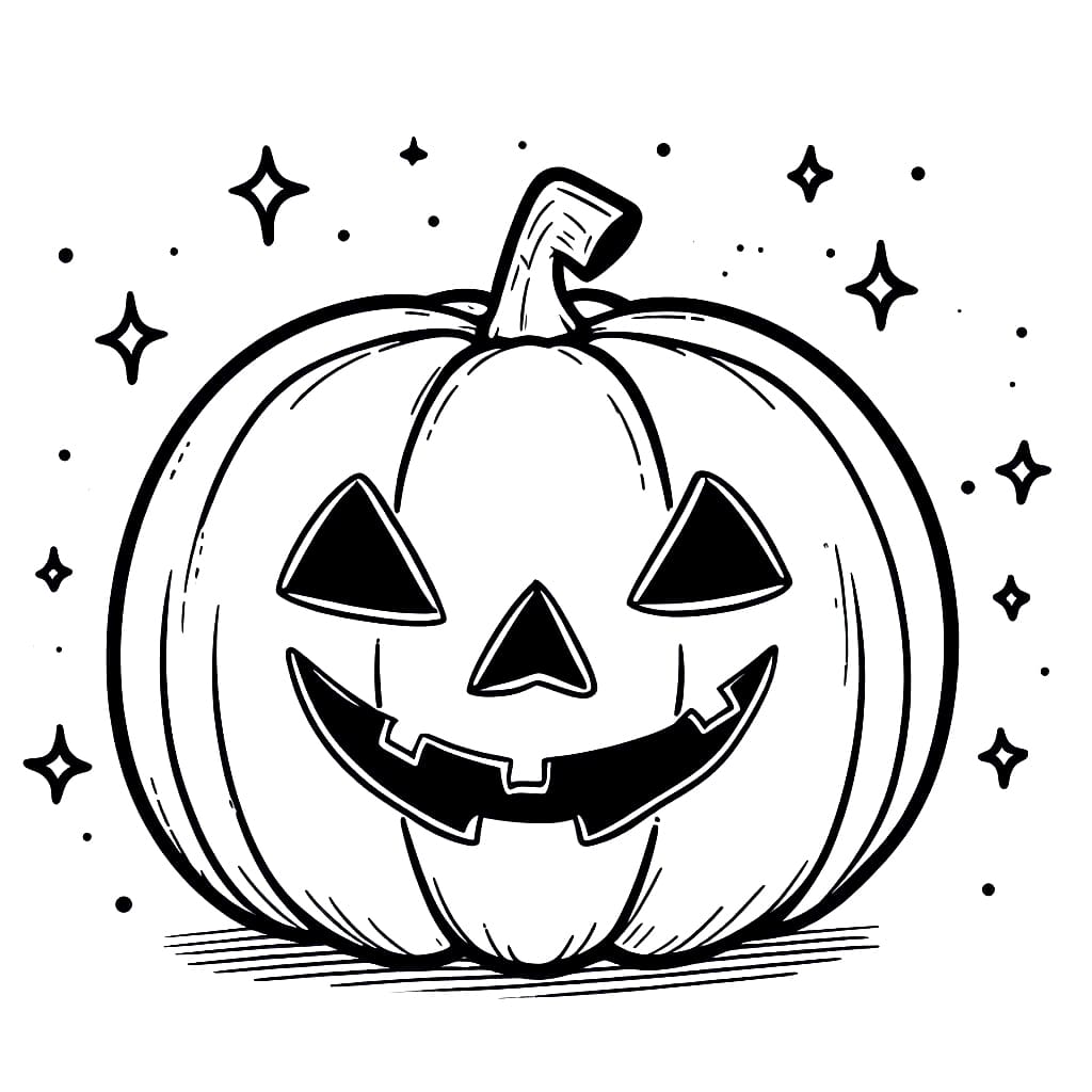 Jack O Lantern Printable Coloring Page Download Print Or Color