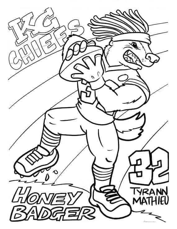 Kansas City Chiefs Honey Badger