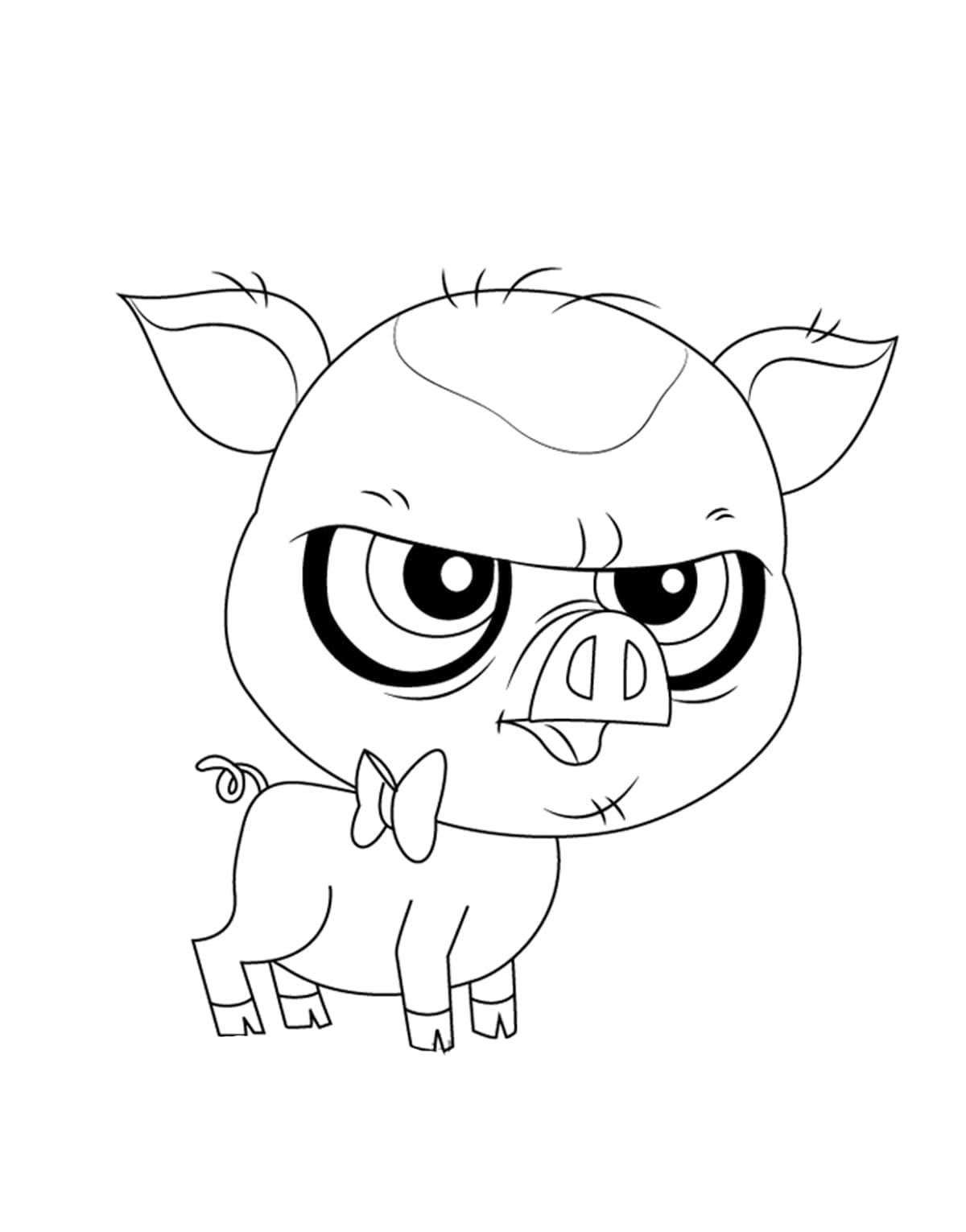 Littlest Pet Shop Mary Frances coloring page