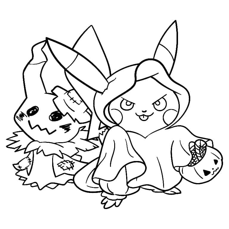 10 Spooky Ghost Type Pokemon Coloring Pages for Halloween