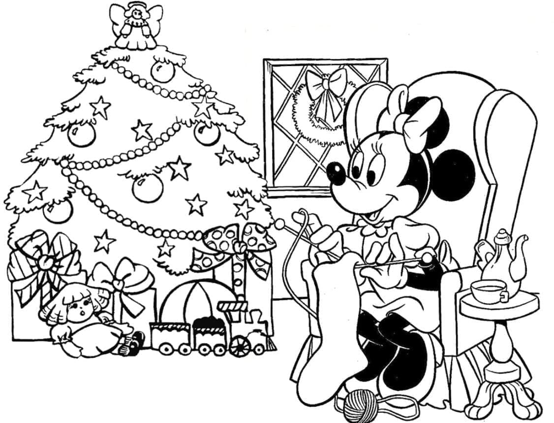 Minnie on Chrismas