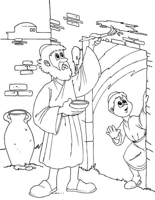 Passover Image coloring page