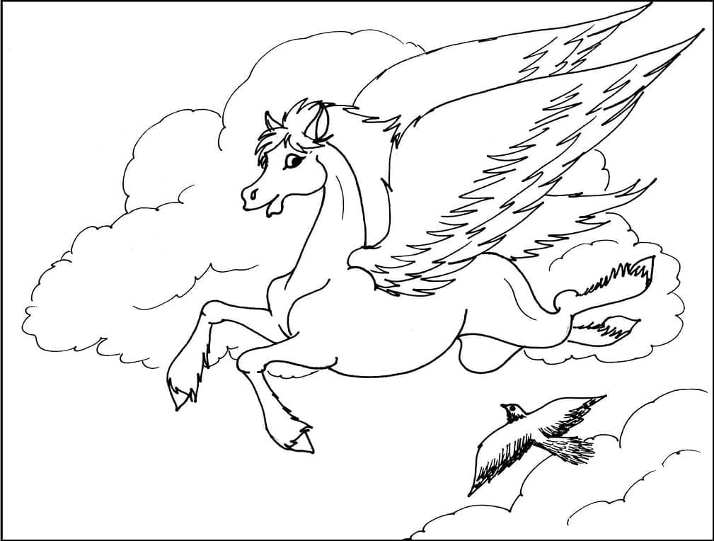 Pegasus in the Sky