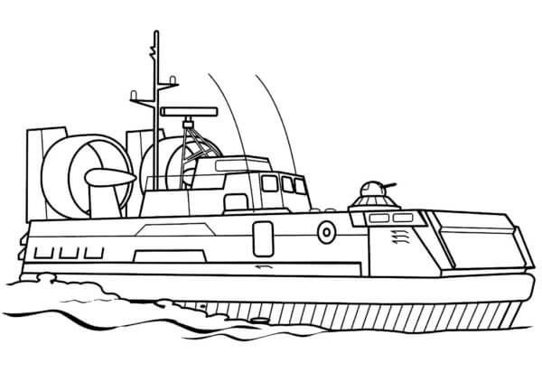 Police Ships Keep Order At Sea coloring page - Download, Print or Color ...