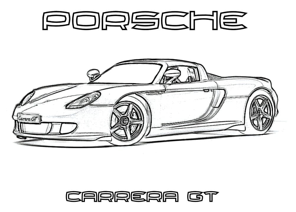 Porsche Carrera GT Car