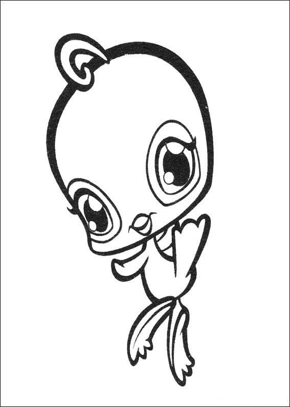 Print Littlest Pet Shop coloring page