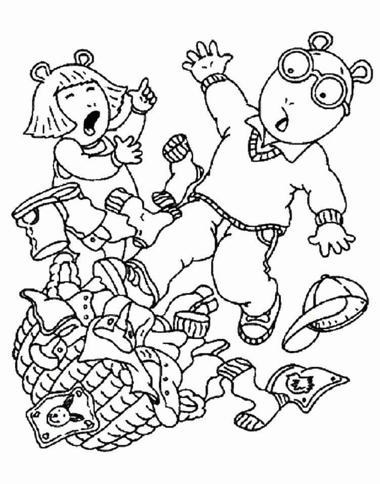 Printable Arthur Coloring Page Download Print Or Color Online For Free