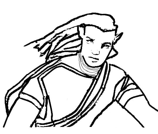 Printable Avatar Movie coloring page