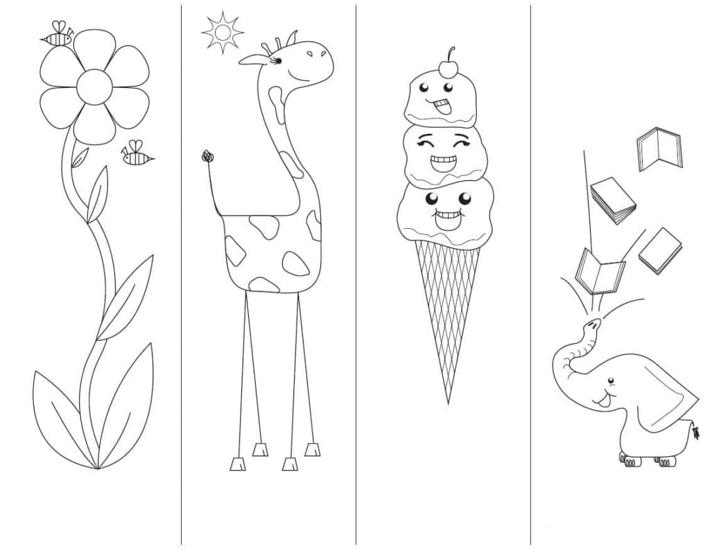 Printable Cute Bookmarks