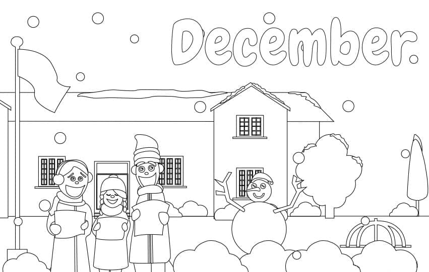 Printable December