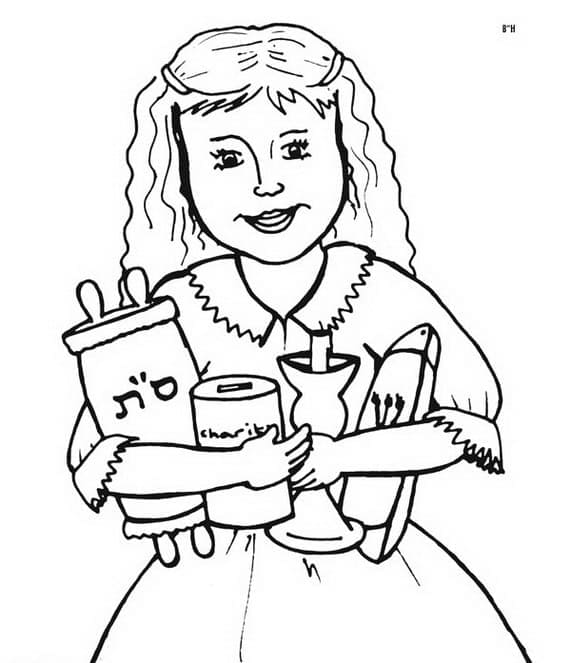 Rosh Hashanah – Sheet 5 coloring page