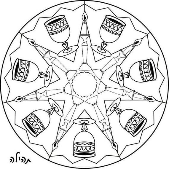 Simchat Torah Mandala