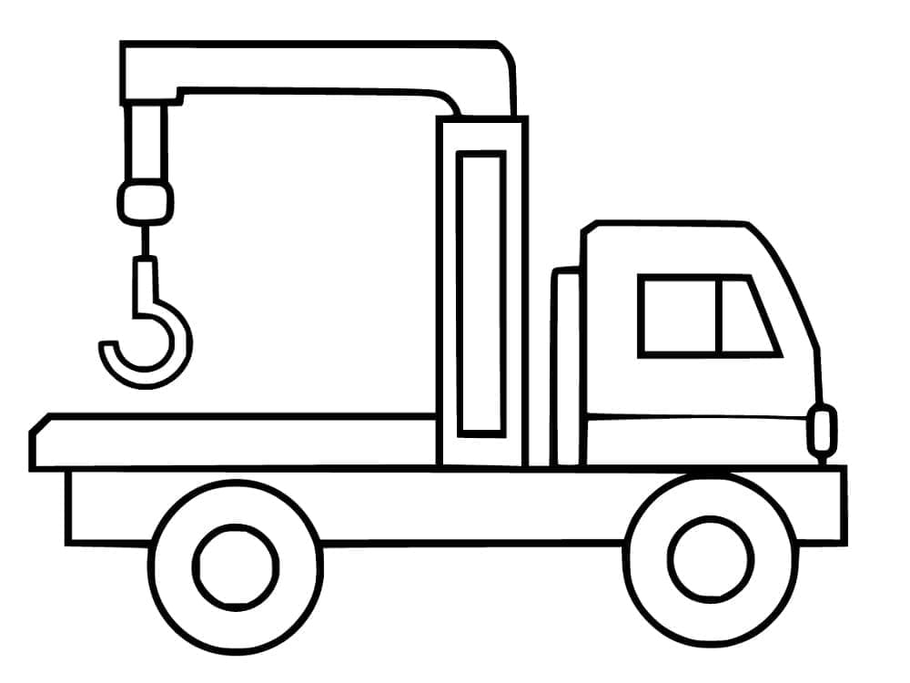 Simple Crane Truck